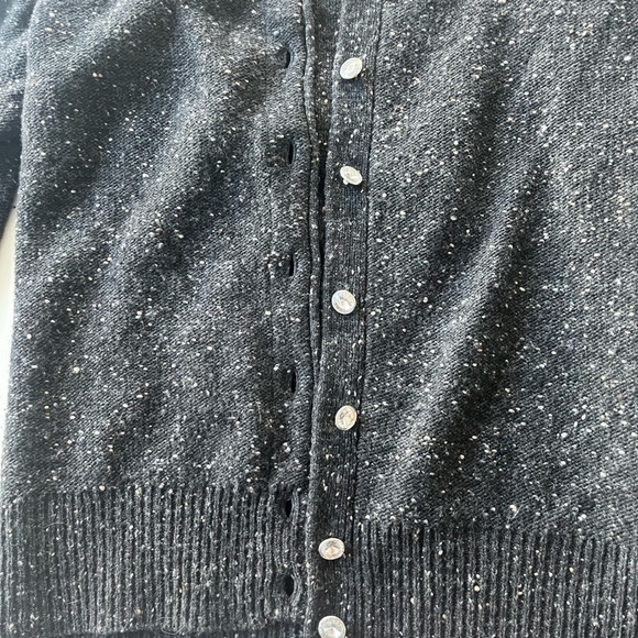 Cashmere/Wool blend sweater with jeweled buttons - Picture 5 of 6